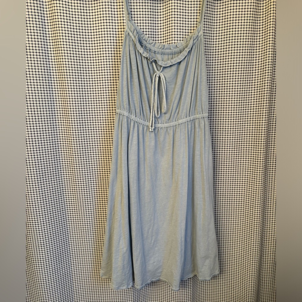 Light blue mini dress